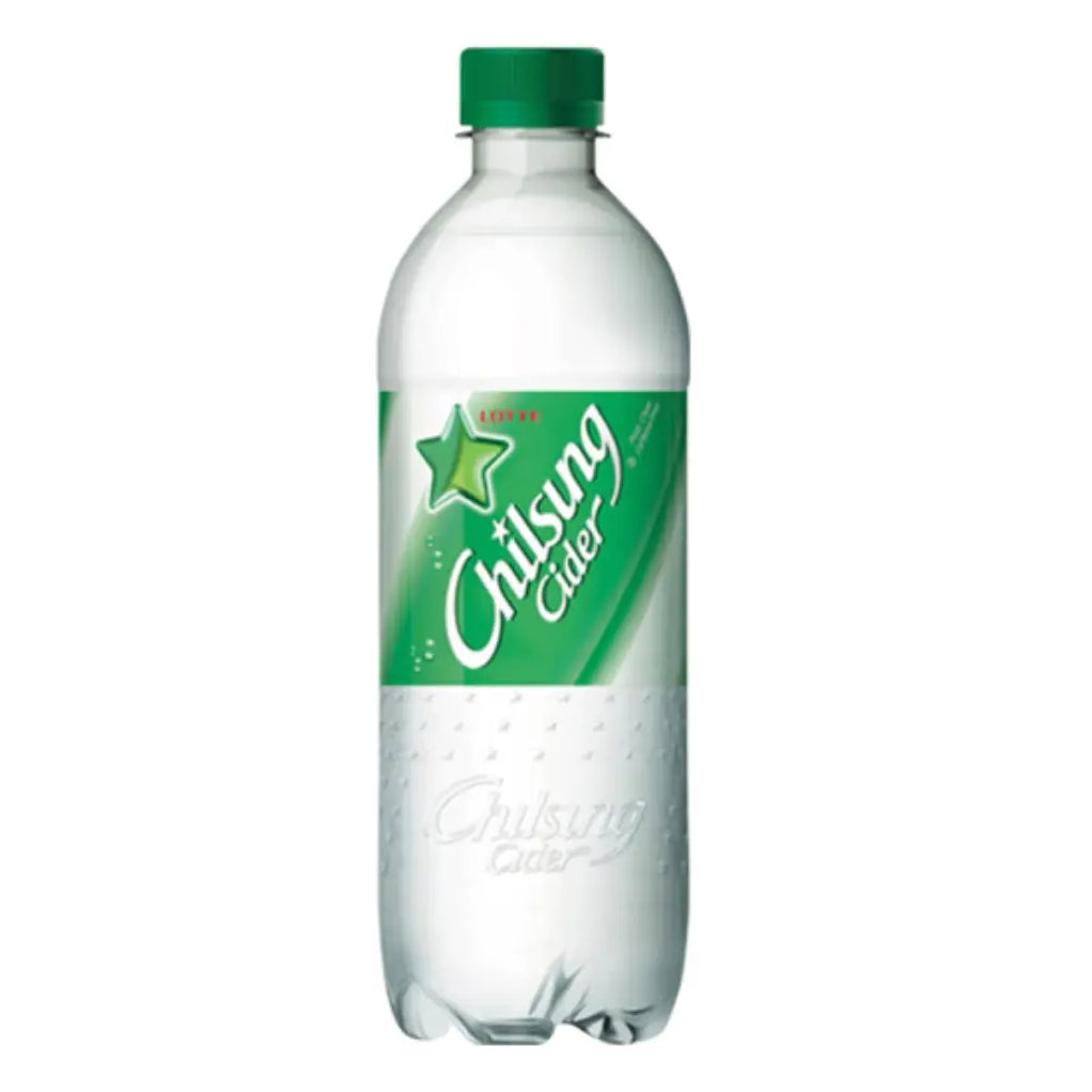Chilsung Cider (Sprite of Korea) Lemon Lime Flavored Soda 500ml