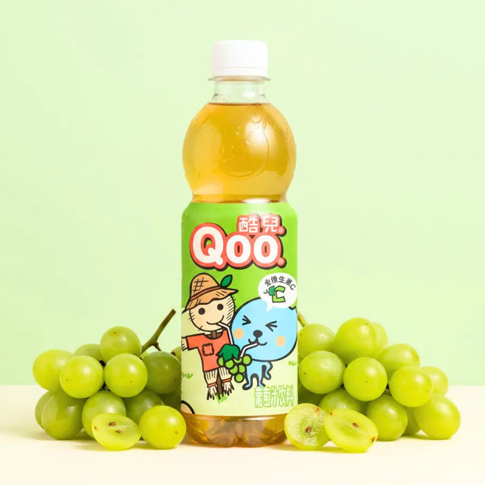 Coca-Cola Qoo Green Grape Flavor Juice Drink, 450ml Coca-Cola