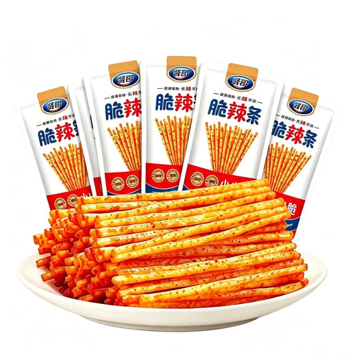 Crispy Latiao Strips Spicy, 5 Pack*14g TXFOOD