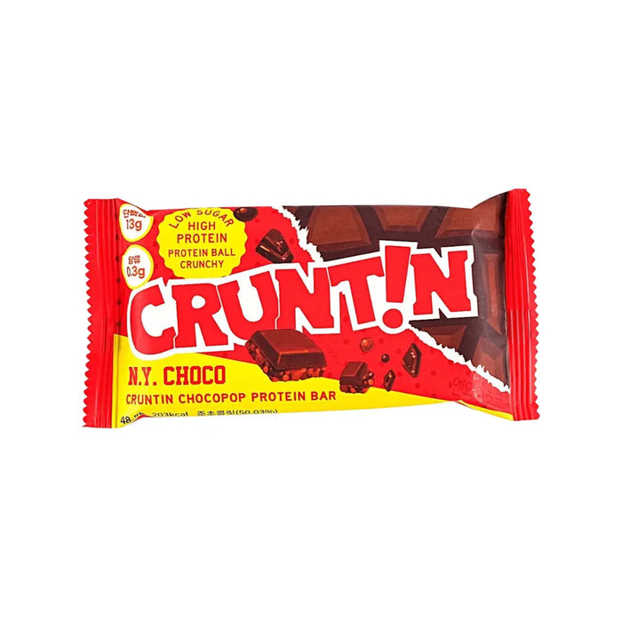 Cruntin Chocopop Protein Bar, N.Y. Choco, 49g Cruntin