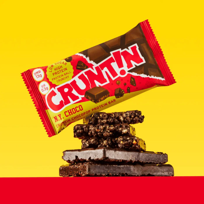 Cruntin Chocopop Protein Bar, N.Y. Choco, 49g Cruntin