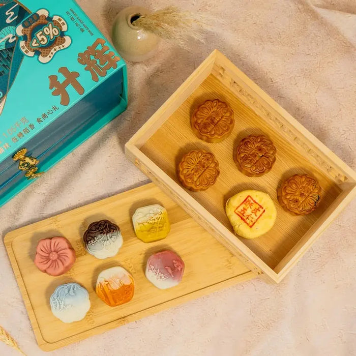 Dao Xiang Cun Moonrise Elegance Low Sugar Mooncake Gift, 37.03oz Dao Xiang Cun