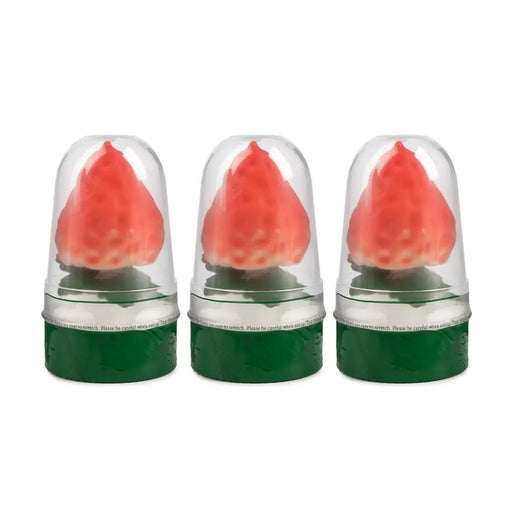 Deshi Fruit Whisper Strawberry Shaped Ice Bar, 3pc x 75g Exotic Snacks Company