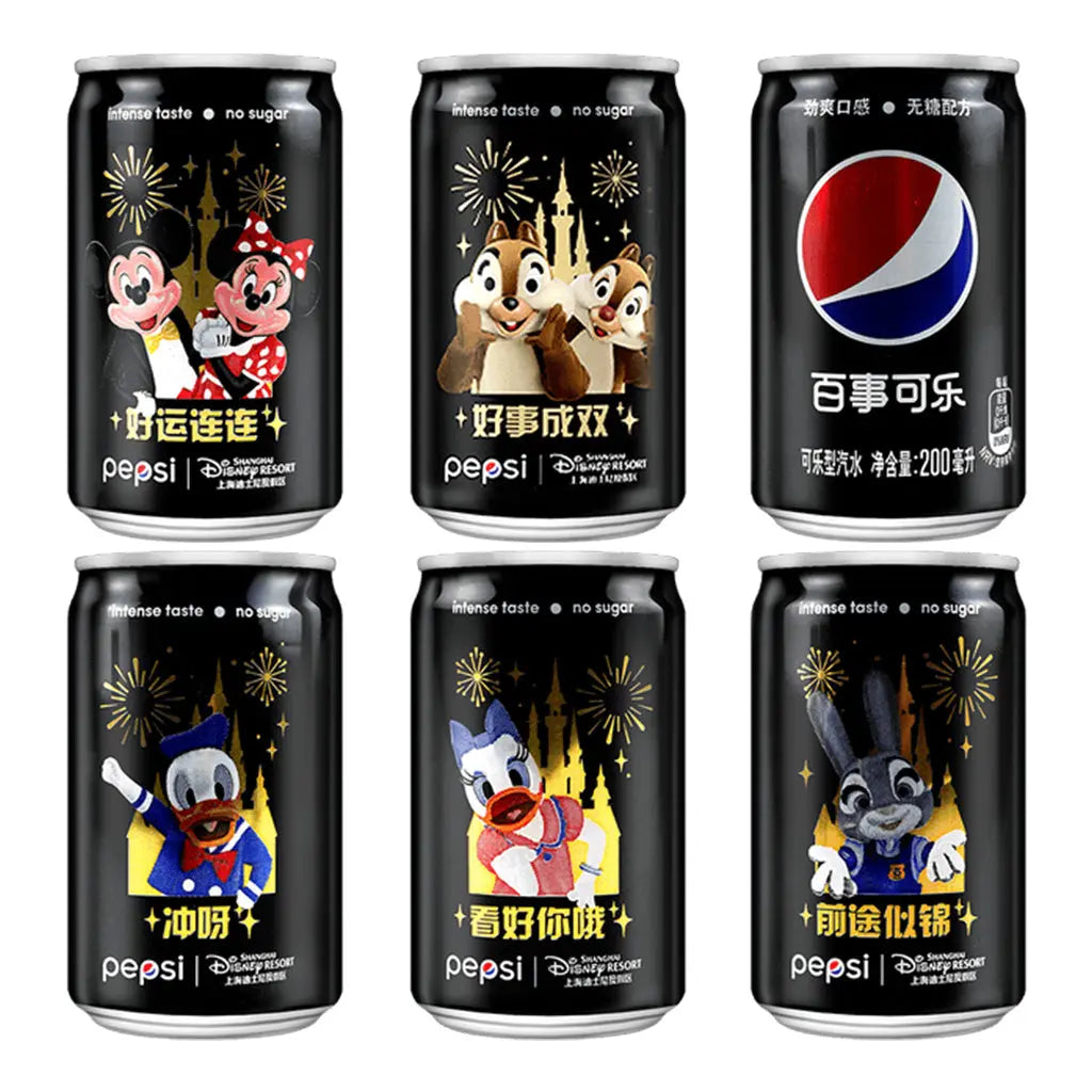 Disney x Pepsi Limited Edition Collaboration - 200ml — Exotic Snacks ...