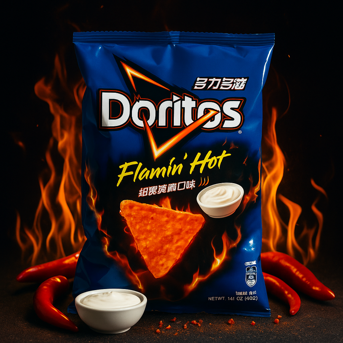 Doritos New Orleans Spicy Sauce Flavored Potato Chips, 40g