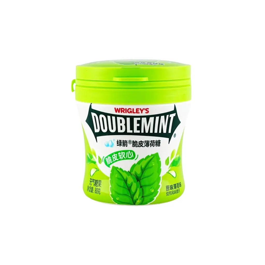 Doublemint Soft Mint Candy Jar, 80g — Exotic Snacks Company