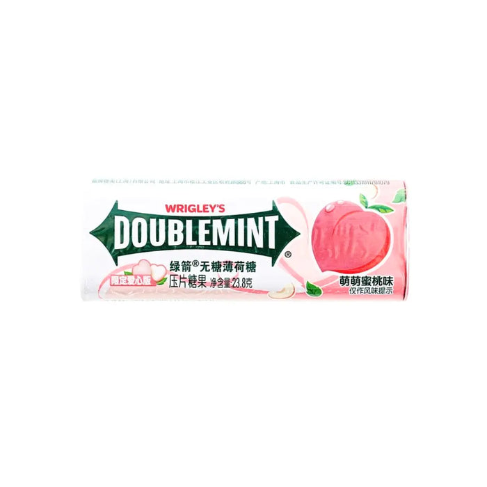 Doublemint Sugar-Free Mint Fruit Flavor Tin, 24g
