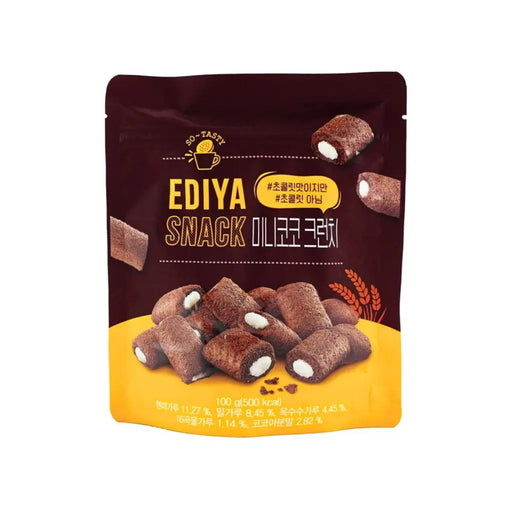 Ediya Mini Chocolate Crunch Bites, 100g Ediya