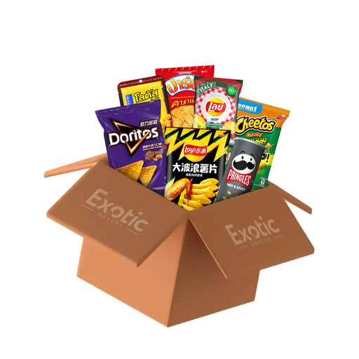 Exotic Snacks Mystery Box - Chips Edition Exotic Snacks