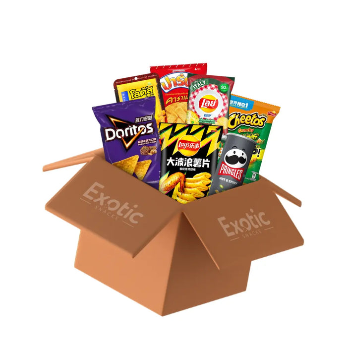 Exotic Snacks Mystery Box - Chips Edition