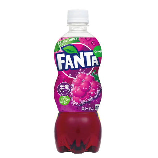 Fanta Fizzy Grape Soda - 500ml - (Bottle) Fanta
