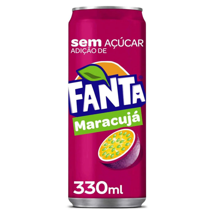 Fanta Maracujá (Passionfruit) - 330ml Fanta