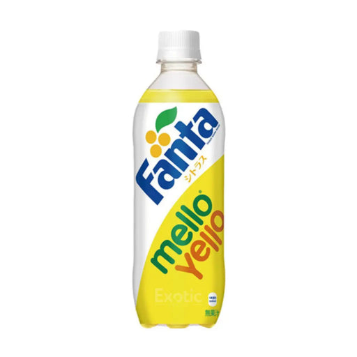 Fanta Mello Yello Flavor Soda, 490ml Fanta