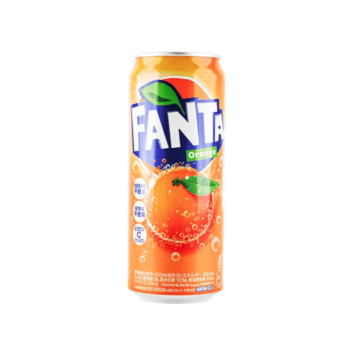 Fanta Orange Flavor Soda, 500ml Fanta