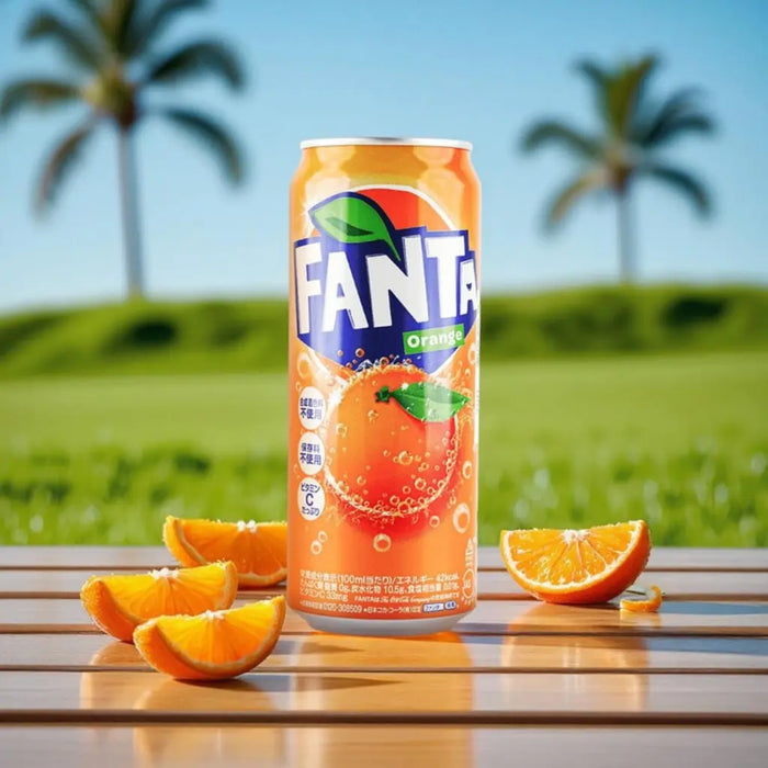 Fanta Orange Flavor Soda, 500ml Fanta