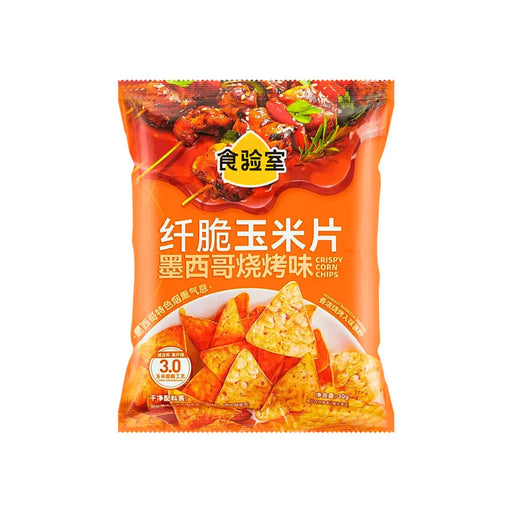 Food Laboratory Mexican BBQ Flavor Corn Chips, 30g Food Laboratory