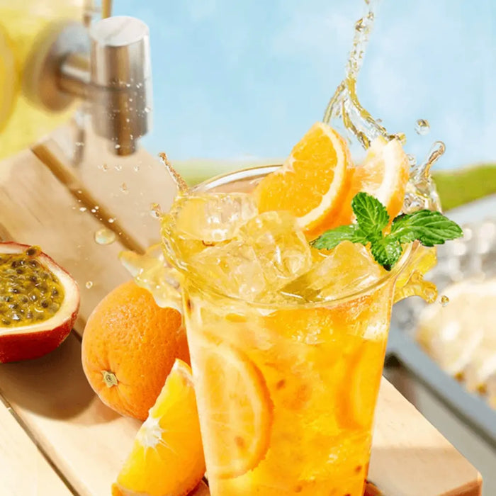 Freeze-Dried Fresh Fruit Tea, Jasmine Passion Fruit Orange, 24g (6gx4) MXS