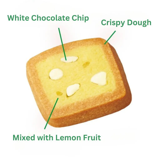 Fujiya Lemon Tart Sandwich Cookies, 8pc Fujiya