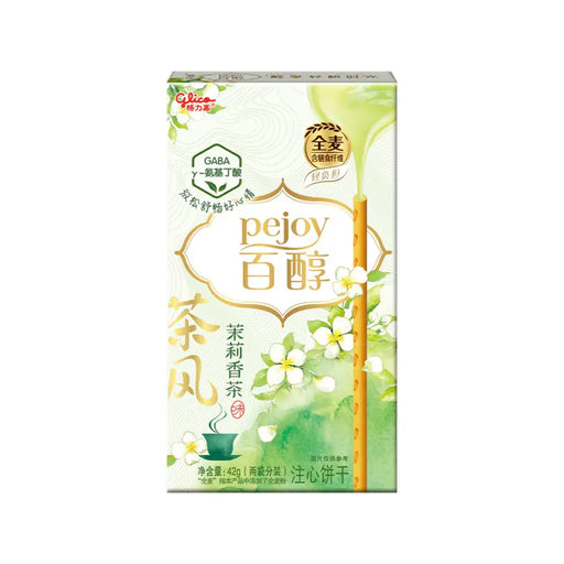 Glico Pejoy Jasmine Tea Biscuit Sticks, 42g Glico