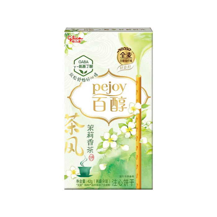 Glico Pejoy Jasmine Tea Biscuit Sticks, 42g Glico