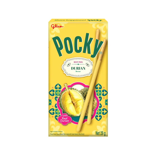 Glico Thailand Durian Flavor Biscuit Sticks, 29g Glico