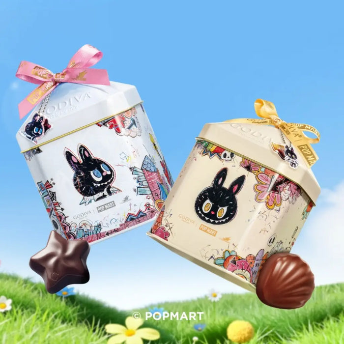 Godiva x Popmart Labubu Classic Master Series Hazelnut Milk Chocolate Gift Box, 80g Godiva