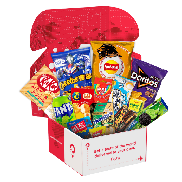 Exotic Snacks Mystery Box - Gold