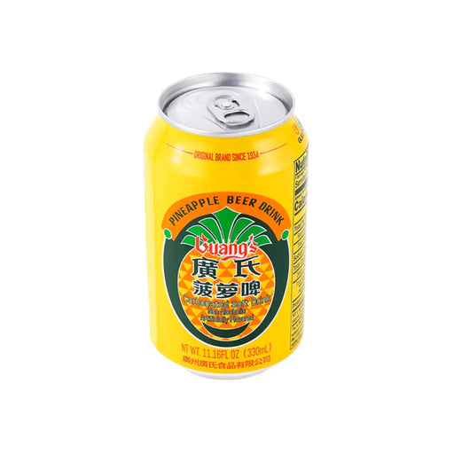 Guang's Refreshing Pineapple Beer Soda, 330ml Guang's
