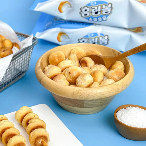 Haitai Homerun Puff Balls Salt & Milk Flavor, 49g Haitai