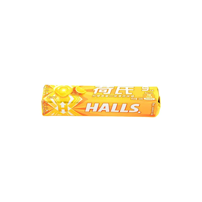 Halls Defense Vitamin-C Candy, 34g