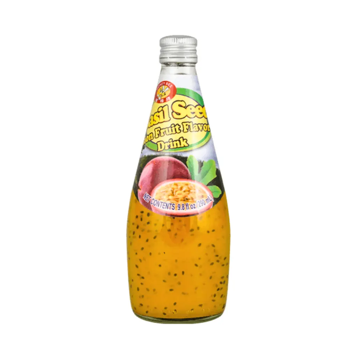 Honeybee Basil Seed Fruit Flavor Juice Drink, 290ml HoneyBee