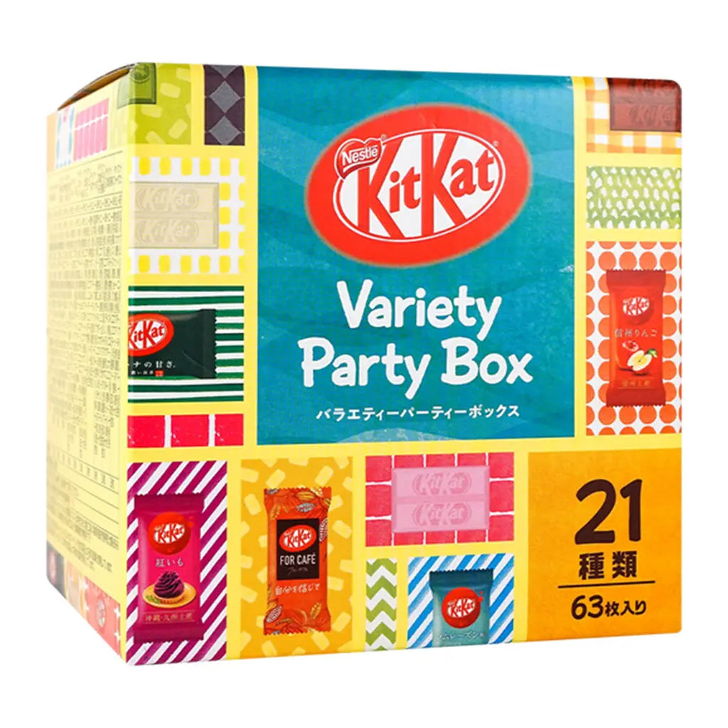Japanese Kit Kat Variety Party Box 63 Pieces 21 — Exotic Snacks Company