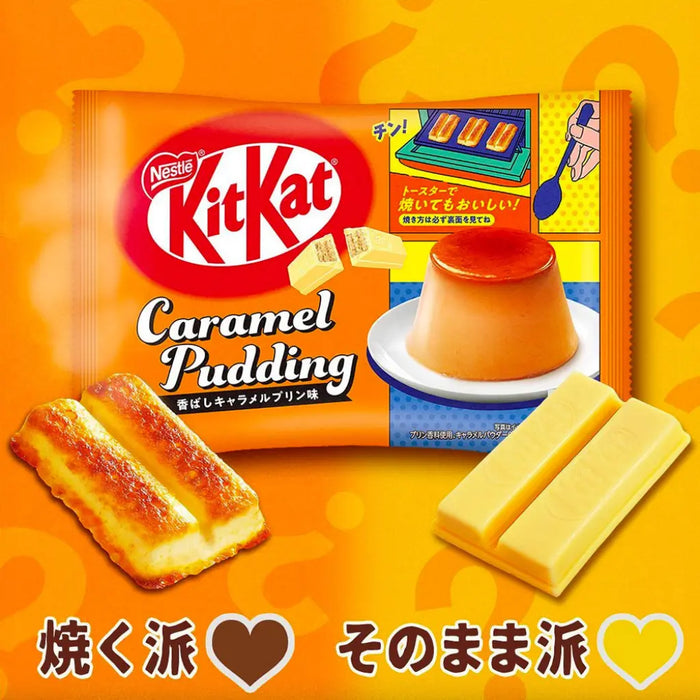 Japanese Kit Kat Caramel Pudding Flavor Kit Kat