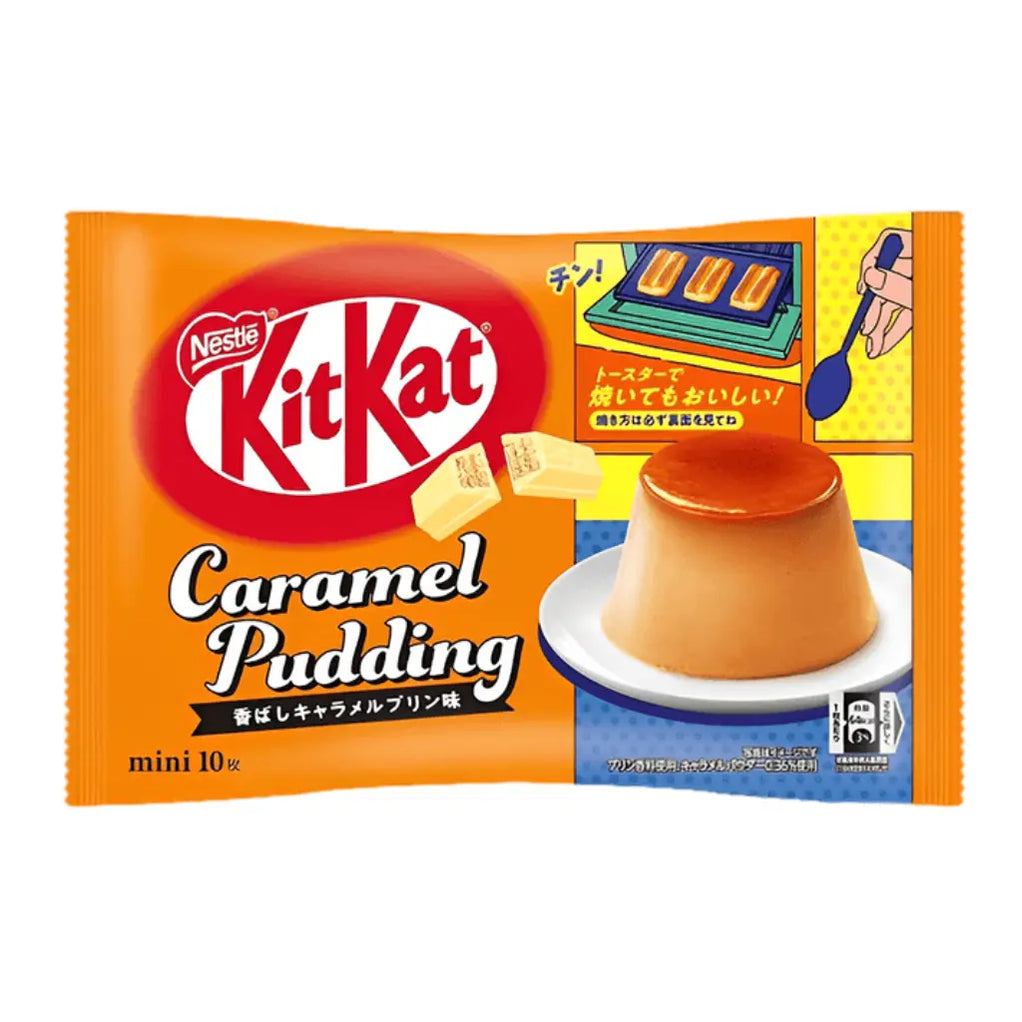 Japanese Kit Kat Caramel Pudding Flavor — Exotic Snacks Company