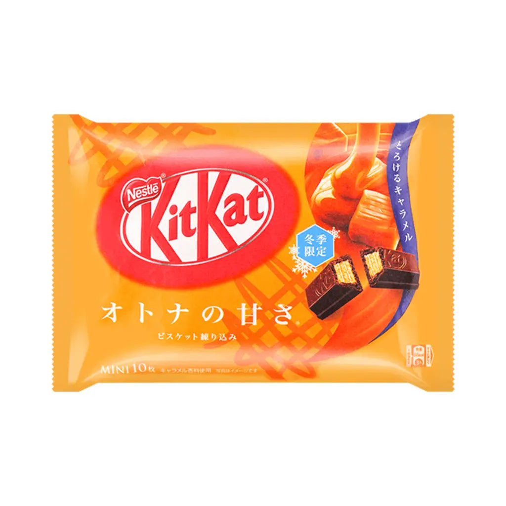 Japanese Kit Kat Chocolate Caramel Flavor Exotic Snacks Company