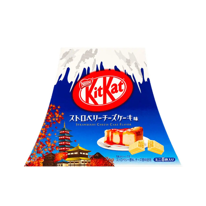 Kit Kat Fuji Strawberry Cheese Cake Flavor - 8pc - Limited Edition Exotic Snacks Company
