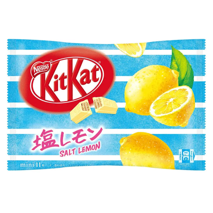 Japanese Kit Kat Salt Lemon White Chocolate Flavor Kit Kat