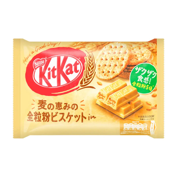 Japanese Kit Kat Whole Grain Biscuit Flavor - Exotic Snacks Company