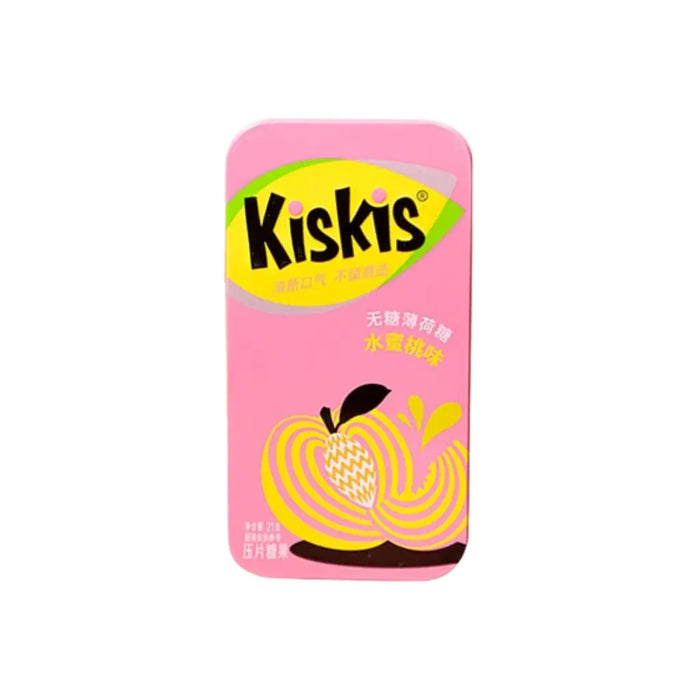 KisKis Sugar-Free Mint Candies Fresh Breath, 21g