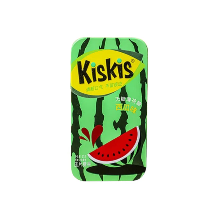 KisKis Sugar-Free Mint Candies Fresh Breath, 21g