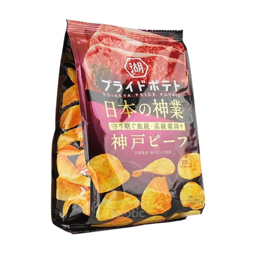 Koikeya Pride Kobe Beef Potato Chips, 53g Koikeya