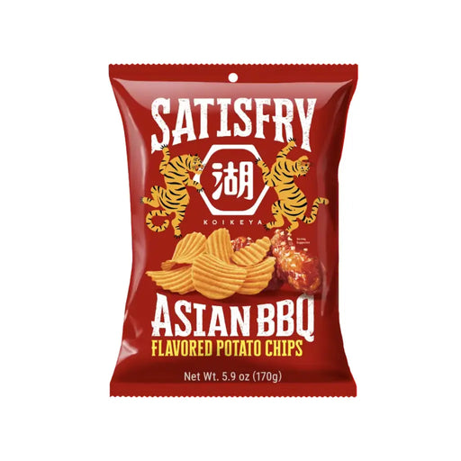 Koikeya Satisfry Asian BBQ Flavored Potato Chips, 54g Koikeya