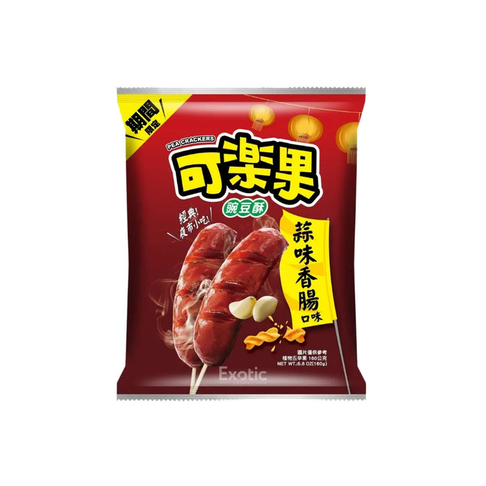 Koloko Twisted Crackers Garlic Sausage Flavor, 160g Koloko