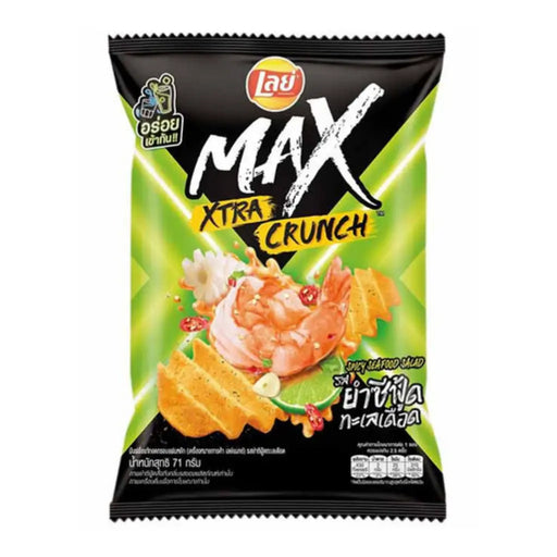 Lay's Max Spicy Seafood Salad Flavor Potato Chips - 48g Lay's