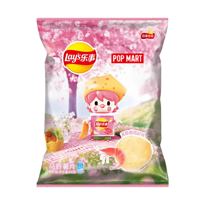 Lay's Sakura Shrimp Flavor Potato Chips - 60g