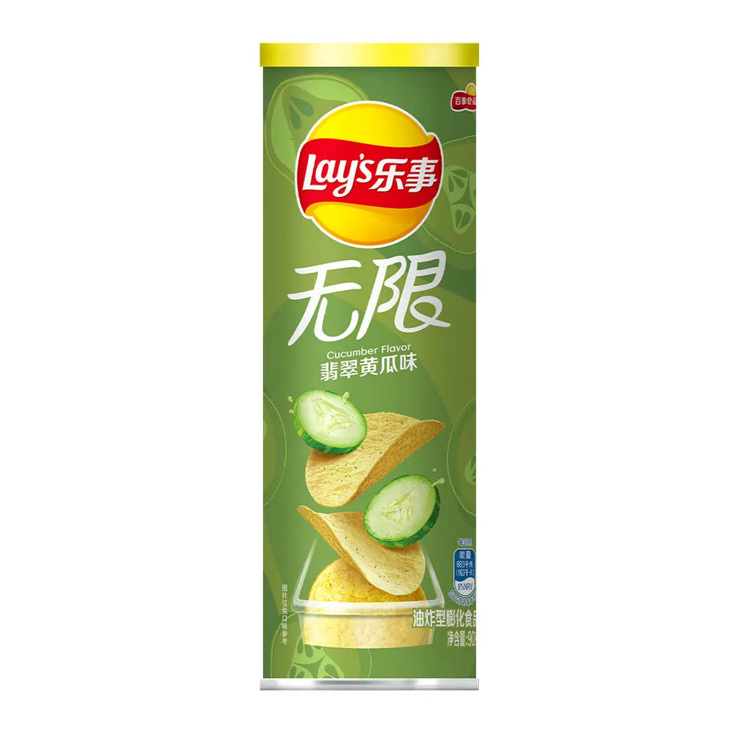 Lay's Cucumber Flavor Chips, 90g — Exotic Snacks Company