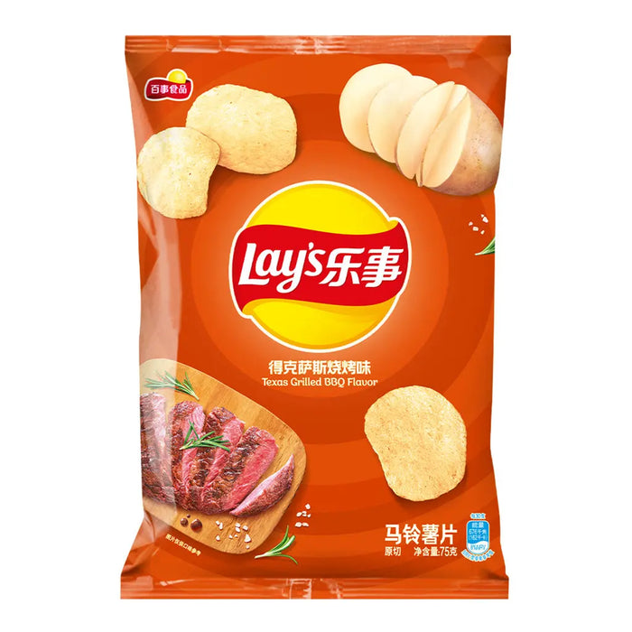Lay's Texas Grilled BBQ Flavor - 70g