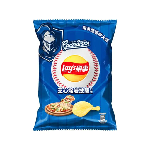 Lay's Cheesy Lava Pizza Potato Flavor Chips, 49g Lay's