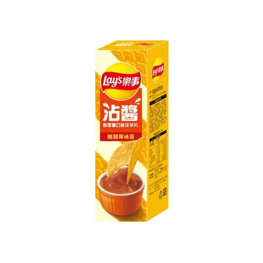 Lay's Light Snow Salt & Sweet and Sour Sauce Flavored Potato Chips, 85g Lay's