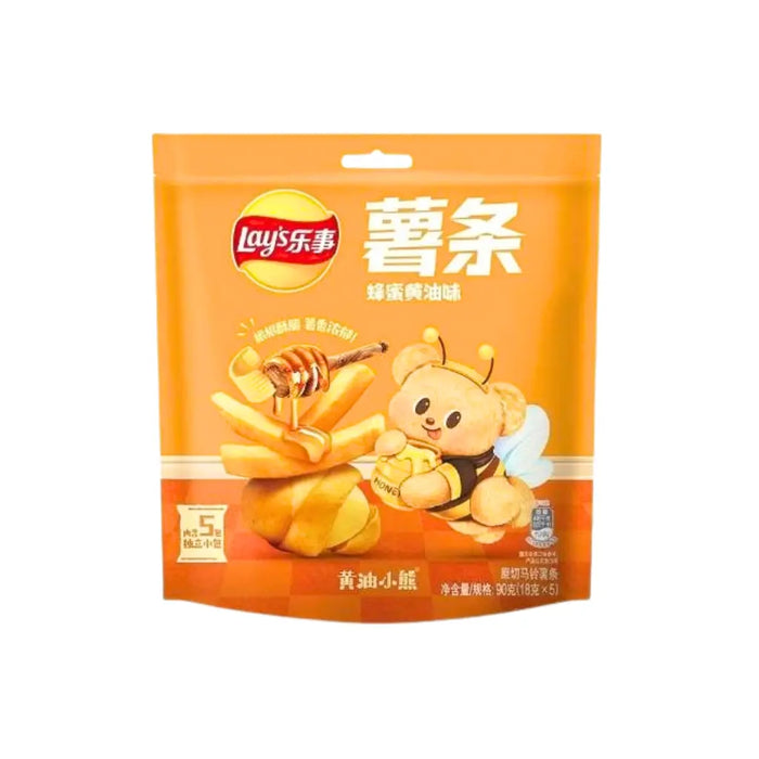 Lay's Long Fries With Honey Butter Potato Flavor Chips, 90g Exotic Snacks Company